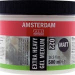 Amsterdam Extra heavy gel medium matt 022 jar 500 ml