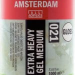 Amsterdam Extra heavy gel medium gloss 021 jar 1000 ml