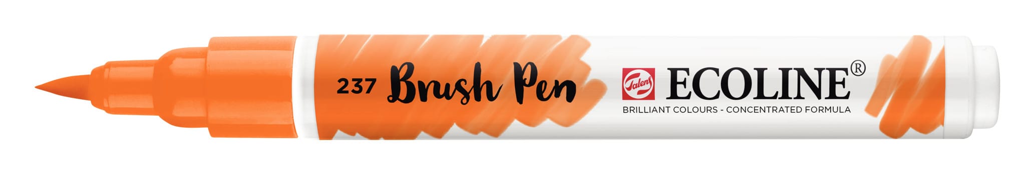 8712079388690 Ecoline Brush Pen Deep Orange 237 - Görsel 1
