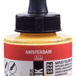 Amsterdam Acrylic Ink Bottle 30 ml Naples Yellow Deep 223