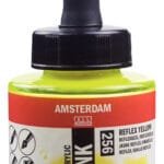 Amsterdam Acrylic Ink Bottle 30 ml Reflex Yellow 256