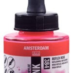 Amsterdam Acrylic Ink Bottle 30 ml Reflex Rose 384