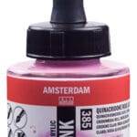 Amsterdam Acrylic Ink Bottle 30 ml Quinacridone Rose Light 385