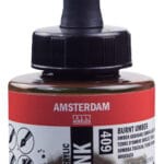 Amsterdam Acrylic Ink Bottle 30 ml Burnt Umber 409
