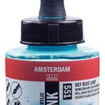 Amsterdam Acrylic Ink Bottle 30 ml Sky Blue Light 551