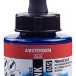 Amsterdam Acrylic Ink Bottle 30 ml Phthalo Blue 570