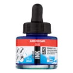 Amsterdam Acrylic Ink Bottle 30 ml Primary Cyan 572