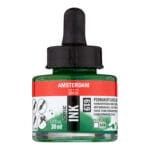 Amsterdam Acrylic Ink Bottle 30 ml Permanent Green Deep 619