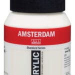 Amsterdam Standard Series Acrylic Jar 500 ml Naples Yellow Light 222