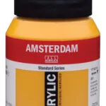 Amsterdam Standard Series Acrylic Jar 500 ml Gold Ochre 231