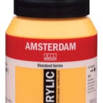 Amsterdam Standard Series Acrylic Jar 500 ml Gold Yellow 253