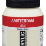 Amsterdam Standard Series Acrylic Jar 500 ml Naples Yellow Green 282