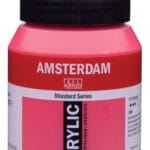 Amsterdam Standard Series Acrylic Jar 500 ml Permanent Red Purple 348