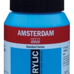 Amsterdam Standard Series Acrylic Jar 500 ml Manganese Blue Phthalo 582