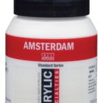 Amsterdam Standard Series Acrylic Jar 500 ml Pearl White 817