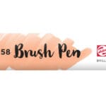 Ecoline Brush Pen Apricot 258