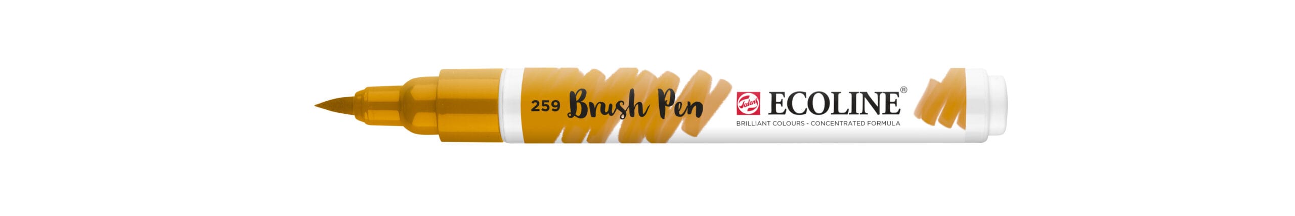 8712079406509 Ecoline Brush Pen Sand Yellow 259 - Görsel 1