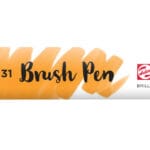 Ecoline Brush Pen Gold Ochre 231