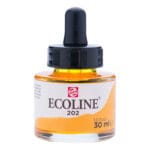 Ecoline Liquid Watercolour Bottle 30 ml Deep Yellow 202