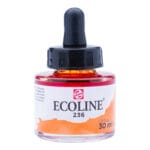 Ecoline Liquid Watercolour Bottle 30 ml Light Orange 236