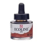 Ecoline Liquid Watercolour Bottle 30 ml Burnt Sienna 411