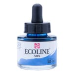 Ecoline Liquid Watercolour Bottle 30 ml Ultramarine Light 505