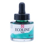 Ecoline Liquid Watercolour Bottle 30 ml Fir Green 654