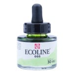 Ecoline Liquid Watercolour Bottle 30 ml Pastel Green 666
