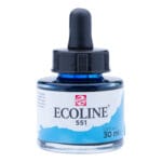Ecoline Liquid Watercolour Bottle 30 ml Sky Blue Light 551