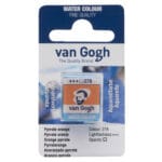 Van Gogh Watercolour Pan Pyrrole Orange 278