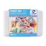 Van Gogh Watercolour pocket box shades of nature | 12 half pans