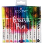 Ecoline Brush Pen set | 10 colours