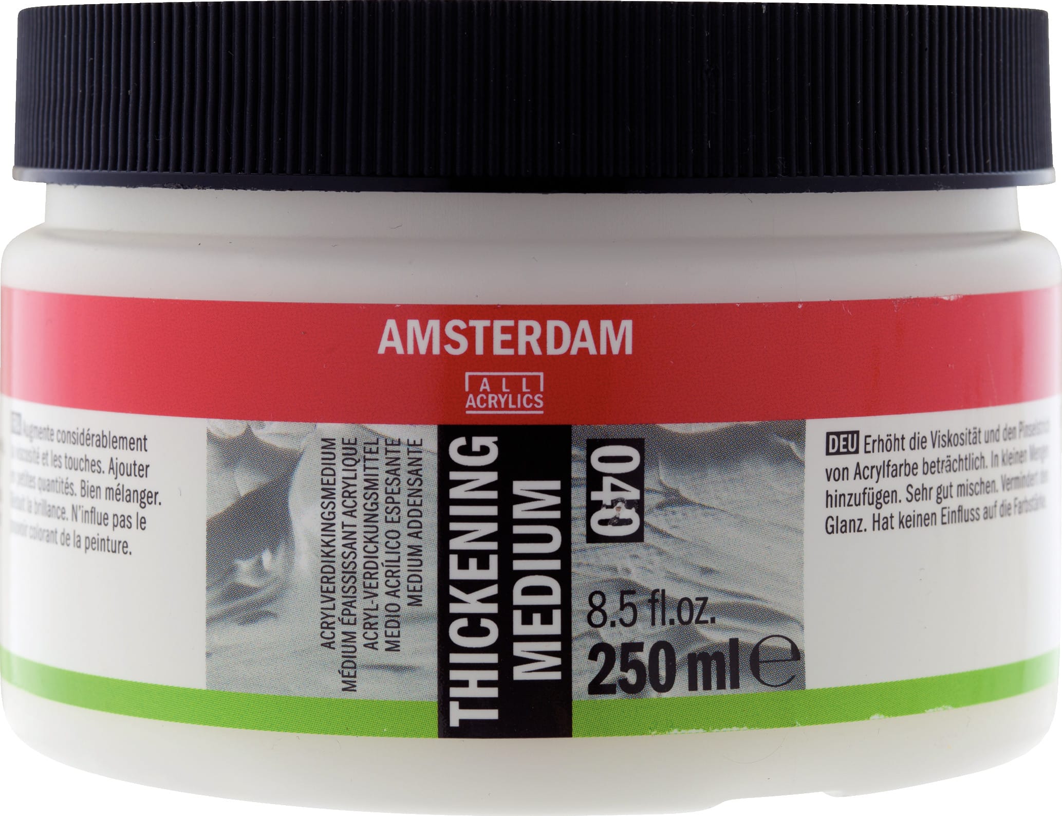 8712079458423 Amsterdam Thickening medium 040 jar 250 ml - Görsel 1