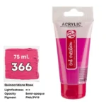 Royal Talens Art Creation Acrylic Colour Tube 75 ml Quinacridone Rose 366 - Görsel 2