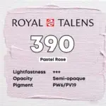 Royal Talens Art Creation Acrylic Colour Tube 75 ml Pastel Rose 390 - Görsel 2