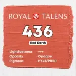 Royal Talens Art Creation Acrylic Colour Tube 75 ml Red Earth 436 - Görsel 3