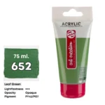 Royal Talens Art Creation Acrylic Colour Tube 75 ml Leaf Green 652 - Görsel 2