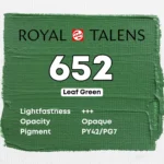 Royal Talens Art Creation Acrylic Colour Tube 75 ml Leaf Green 652 - Görsel 3