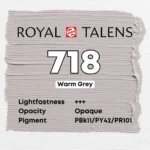 Royal Talens Art Creation Acrylic Colour Tube 75 ml Warm Grey 718 - Görsel 3