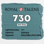 Royal Talens Art Creation Acrylic Colour Tube 75 ml Sea Grey 730 - Görsel 3