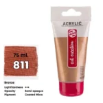 Royal Talens Art Creation Acrylic Colour Tube 75 ml Bronze 811 - Görsel 2