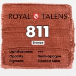 Royal Talens Art Creation Acrylic Colour Tube 75 ml Bronze 811 - Görsel 3