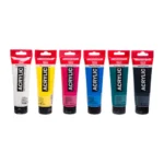 Amsterdam Standard Series acrylic paint classroom set | 6 x 120 ml - Görsel 2