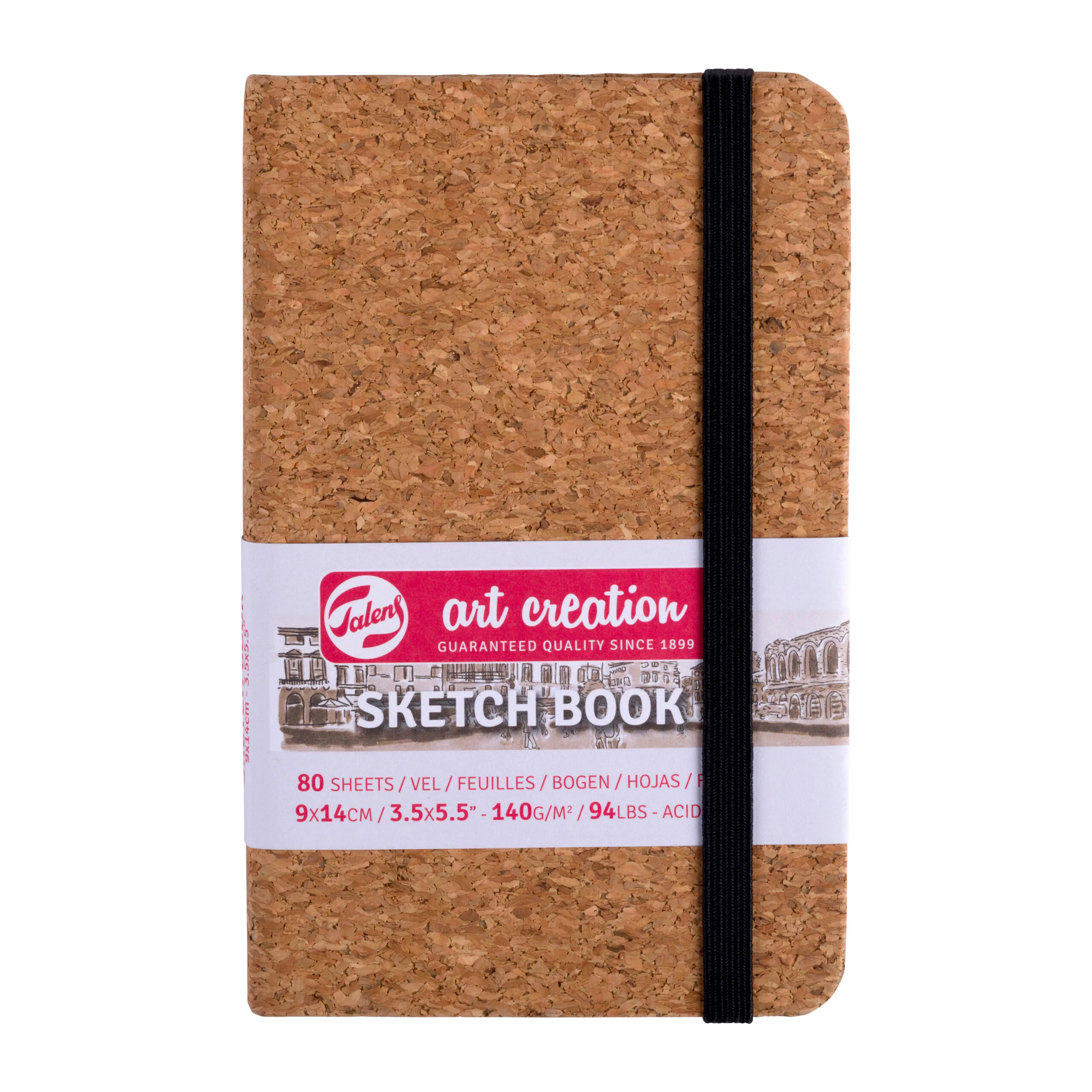Royal Talens Art Creation Sketchbook Cork | 9 x 14 cm, 140 g, 80 sheets - Görsel 1