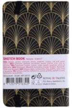 Royal Talens Art Creation Sketchbook Art Deco | 9 x 14 cm, 140 g, 80 sheets - Görsel 2