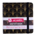 Royal Talens Art Creation Sketchbook Art Deco | 12 x 12 cm, 140 g, 80 sheets