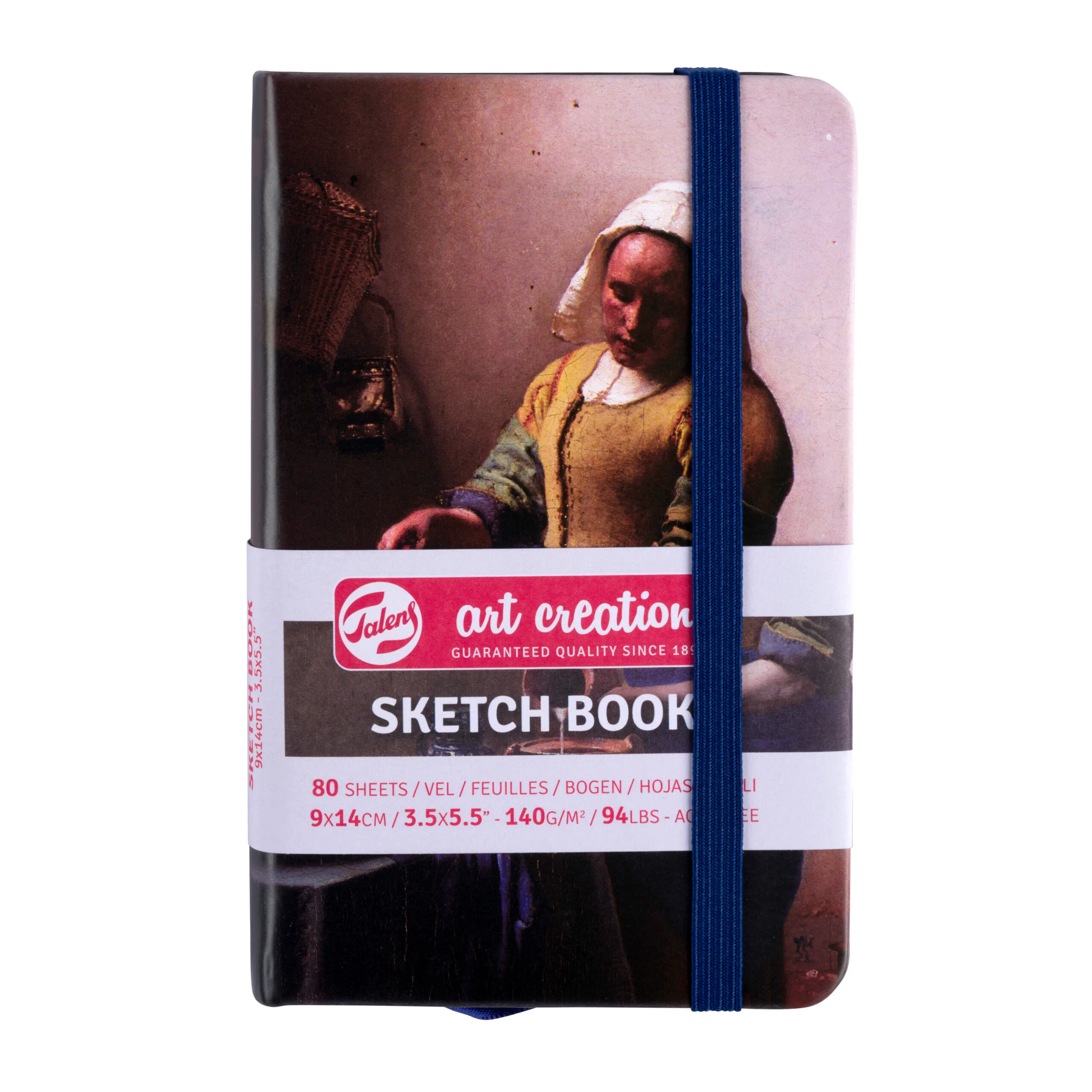 Talens Art Creation SketchbookThe Milkmaid 9x14 140g Royal Talens Art Creation Sketchbook The Milkmaid | 9 x 14 cm, 140 g, 80 sheets - Görsel 1