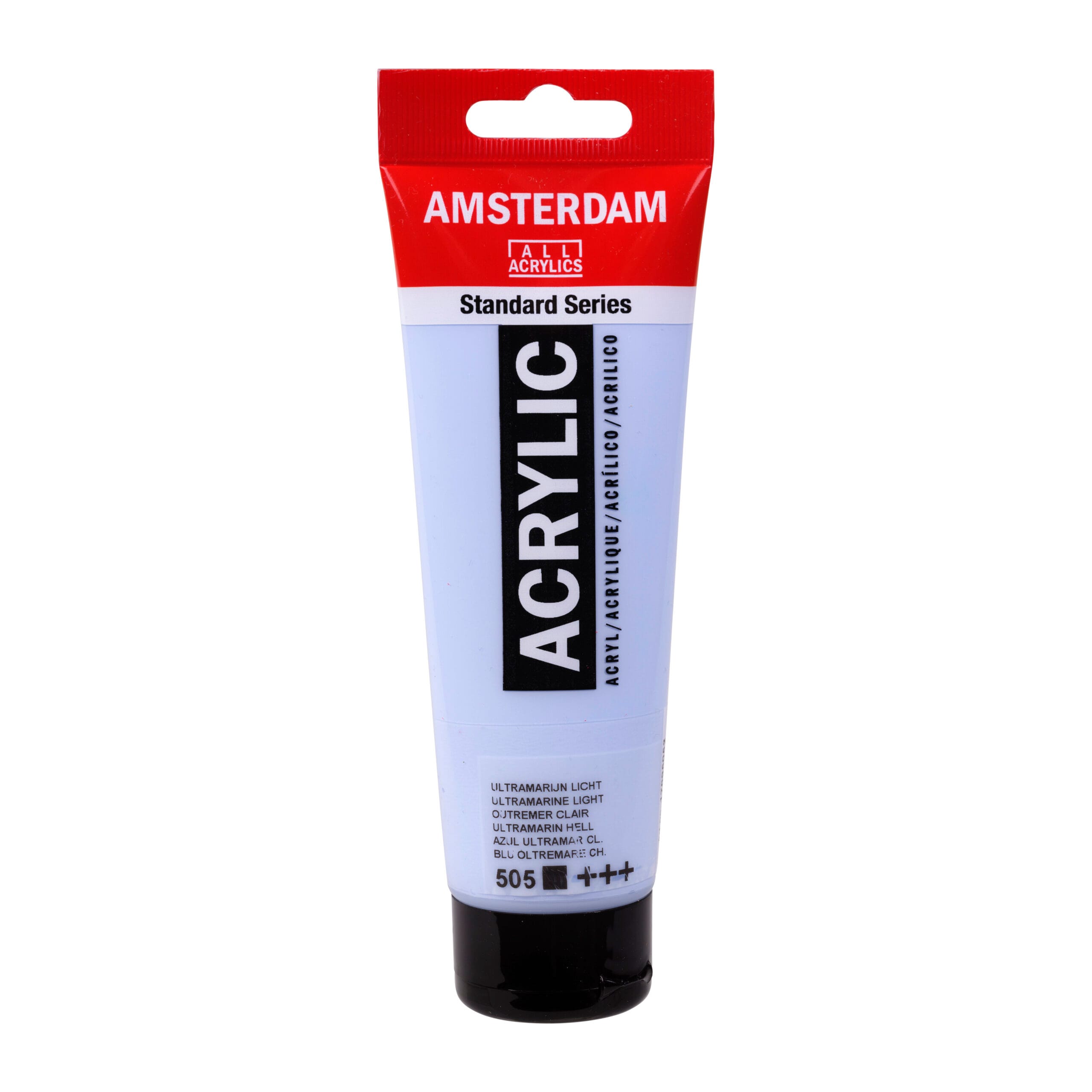 Amsterdam Acryl.Stand. 120ml Ultramarine Light Amsterdam Standard Series Acrylic Tube 120 ml Ultramarine Light 505 - Görsel 1