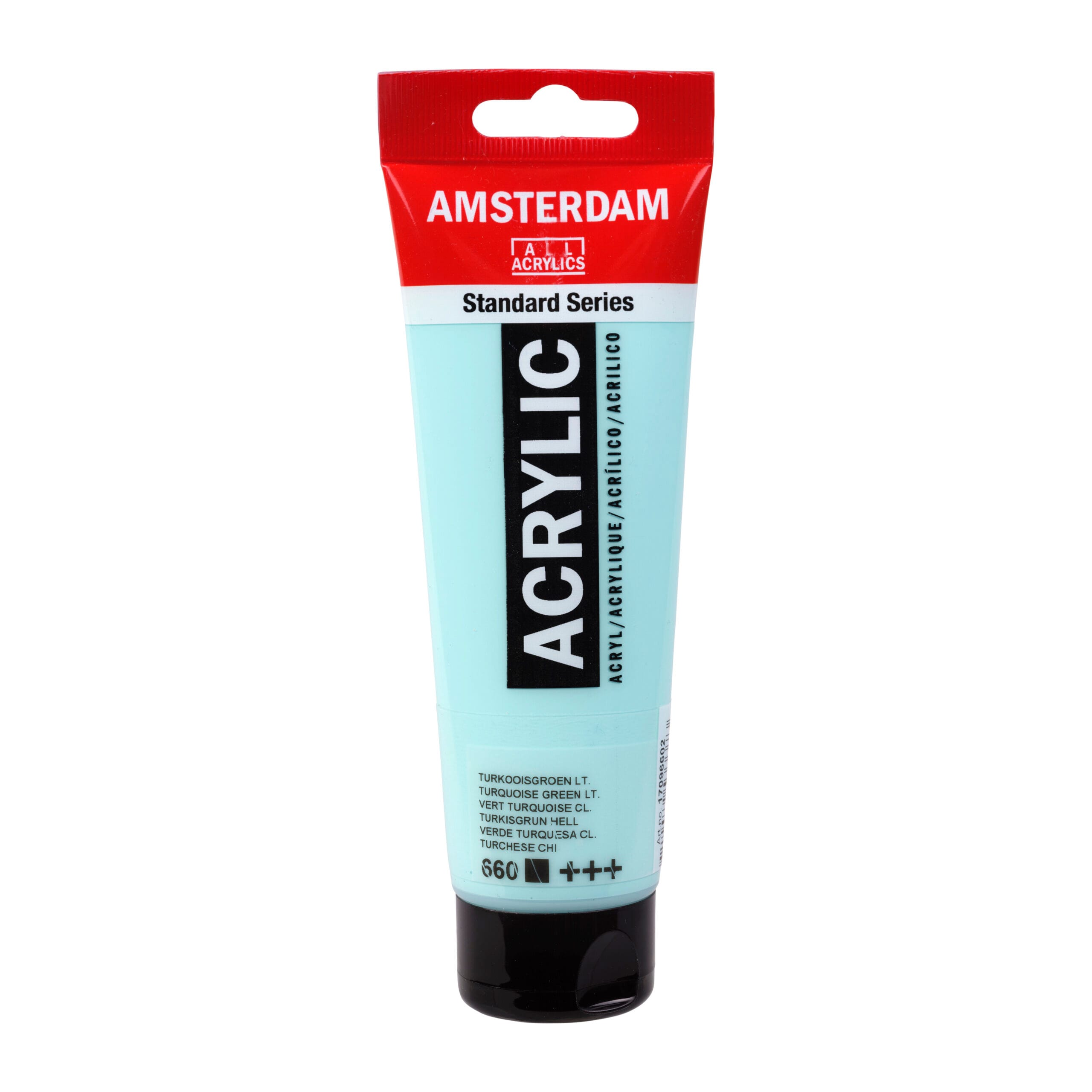 Amsterdam Acryl.Stand. 120ml Turquoise Green Light Amsterdam Standard Series Acrylic Tube 120 ml Turquoise Green Light 660 - Görsel 1