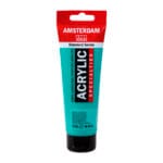 Amsterdam Standard Series Acrylic Tube 120 ml Metallic Green 836